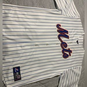 NY Mets Majestic Baseball Jersey